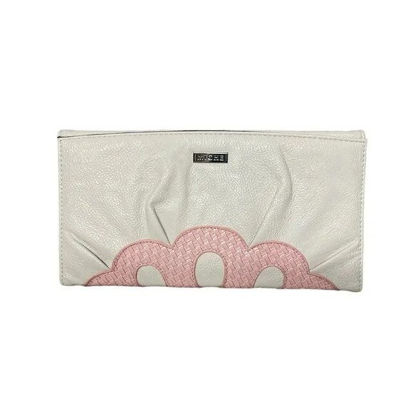New‎ Miche Pink & Cream Handbag Cover - Picture 1 of 6